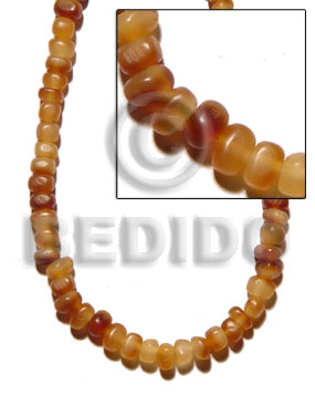 golden horn thin nuggets - Horn Nuggets Beads