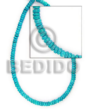 4-5 mm "turquoise" coco pokalet -
