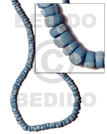 4-5mm coco Pokalet. powder blue  splashing -