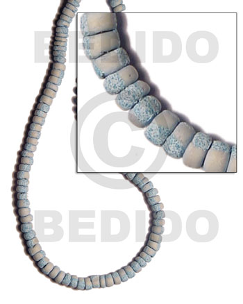 4-5mm coco Pokalet. blue gray  splashing -