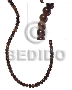 natural horn beads 8mm - Horn Natural Beads
