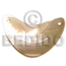 drooping MOP 50mmx30mm - Shell Pendant