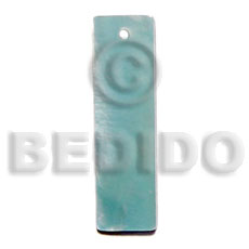 blue  50mmx15mm kabibe bar  resin backing -