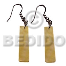 dangling 45mmx10mm MOP flat bars -