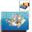 Wooden Jewelry Box Blue