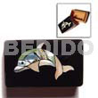 Wooden Jewelry Box Blue