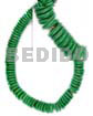 7-8mm green coco pokalet Coco Pokalet Beads