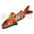 Fish Handpainted Wood Refrigerator Magnet