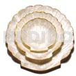 Capiz Noble Scallop Plate
