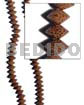 Wholesale Saucer & Diamond Wood Beads