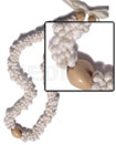 White Mongo Shell Rings