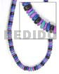 7-8mm pokalet bleach violet light n Choker Necklace