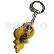 45mmx28mm Yellow Seashell Resin
