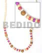 2-3mm Coco Heishe Bleach