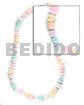 Pastel Dyed Sq Cut White