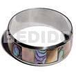 Laminated Inlaid Paua Brownlip Alt.