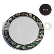 Stainless Metal Coaster Inlaid