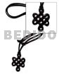 Celtic Knot Black Carabao Horn