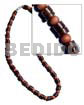 7-8mm Natural Brown Coco Heishe