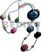 Aqua Blue Cut Beads