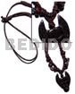 Tribal Carved 35mmx25mm Wooden