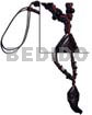 Tribal Carved 55mmx22mm Wooden