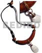 75mmx15mm Bayong Wood Pendant