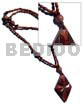 Bayong Ricebeads 10mm Palmwood