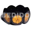 Elastic Round Mashed Capiz Shells