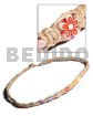 Abaca Macrame Choker Floral