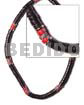 7-8mm Coco Black Heishe