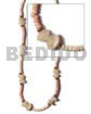2-3 coco pokalet light peach bleach Coco Necklace
