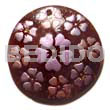 Round 50mm Coco Natural Brown