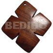 45mm Cross In Bayong Wood