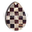 Teardrop 45mmx30mm Flat Resin