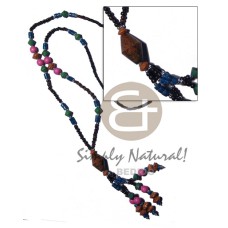 2-3mm natural black coconut pokalet.