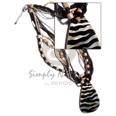 6 layers wood tube 4-5mm black