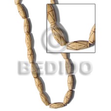 Natural wood football burning