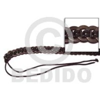 Ring coconut belt black