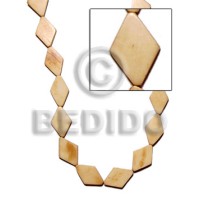 Natural bone diamond 25mmx15mm