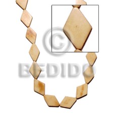 Natural bone diamond 25mmx15mm