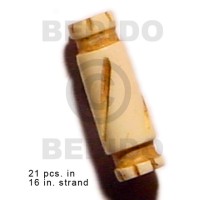 Natural bone tube groove