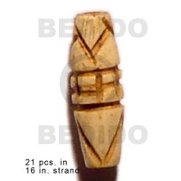 Natural antique bone tube