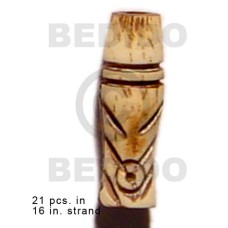Natural antique bone tube