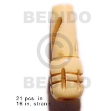 Natural antique bone tube
