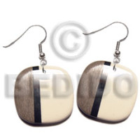 Dangling 30mm greywood carabao bone