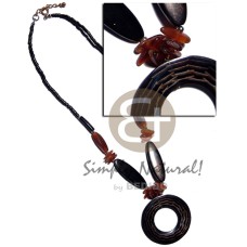 2-3mm coconut black heishe