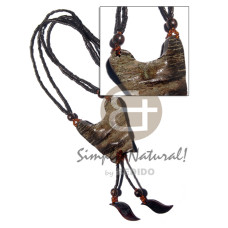 2 layers 2-3mm coconut black