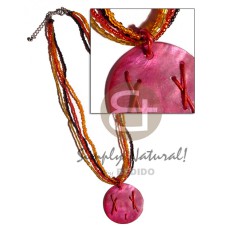 4 layers glass beads