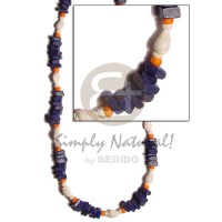 Navy blue coconut sq. cut